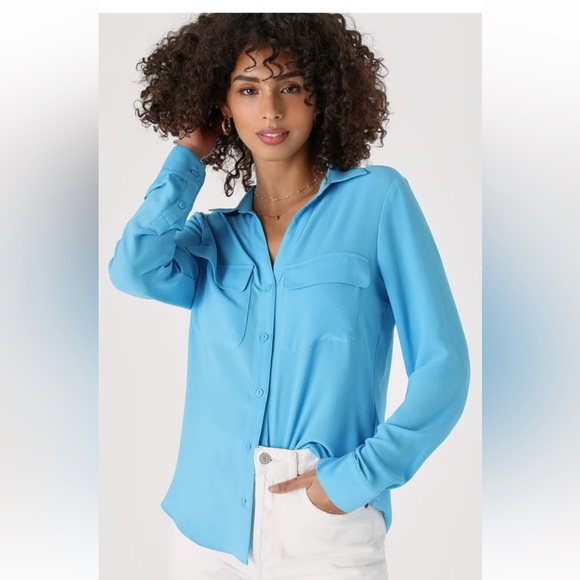 Lulus button up blouse - Picture 3 of 3